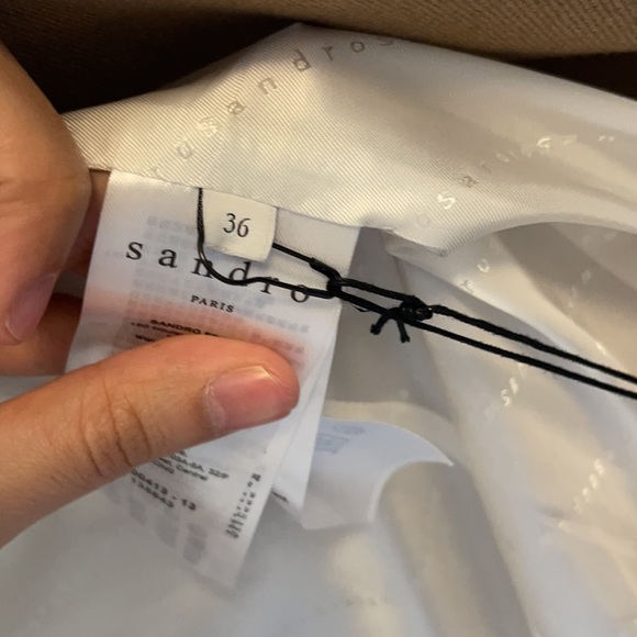 Sandro blazer NWT size 36 - Picture 4 of 5